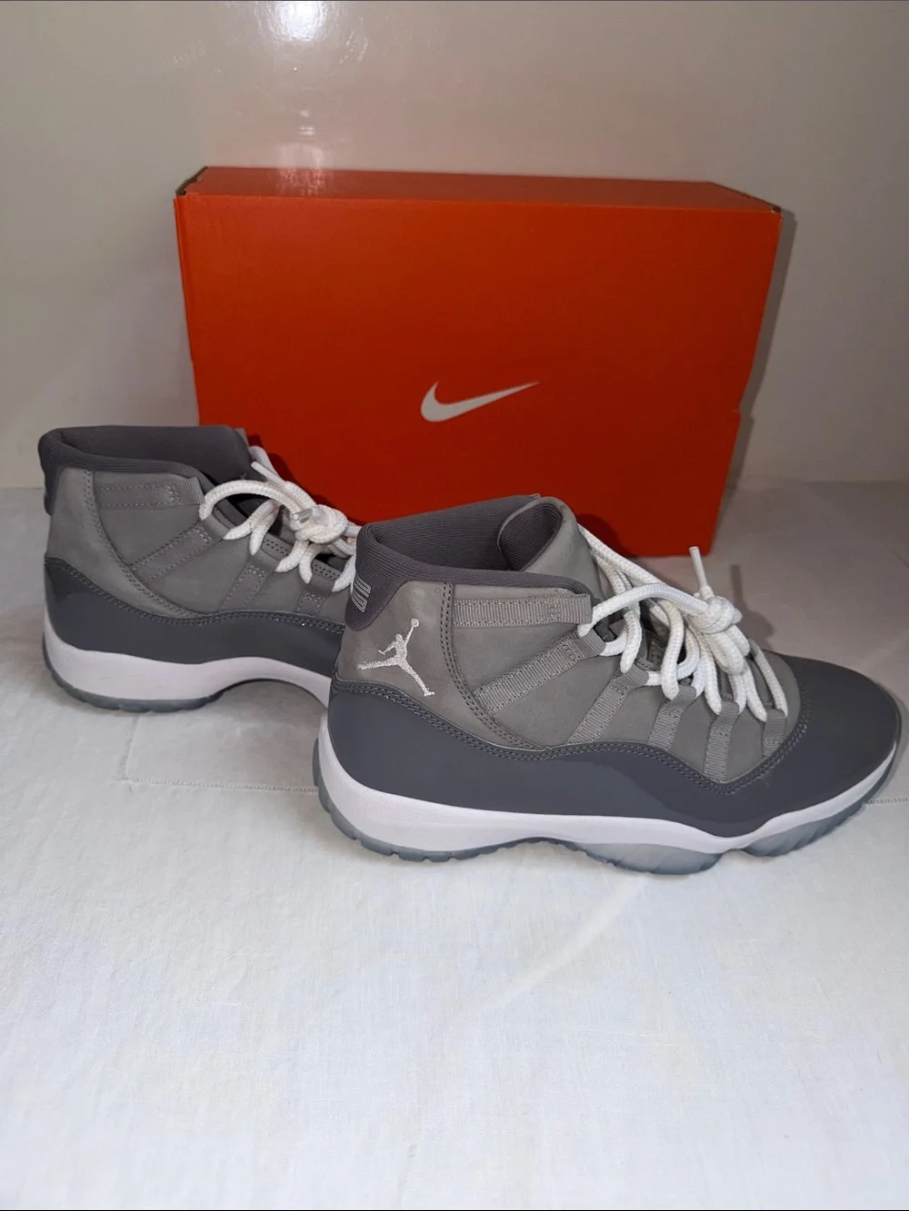 NWOT NIKE AIR JORDAN 11 RETRO COOL GREY 2021 SIZE 9 Men CT8012 005 Basketball